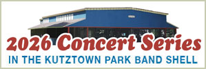 2026 Concert Series in the Kutztown Park Band Shell 