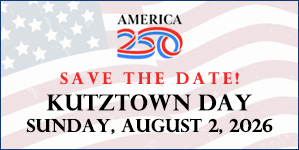 Save the Date: Kutztown Day is Sunday, August 2, 2026