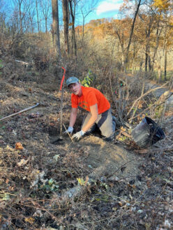 Fall 2024 Tree Planting at North Park