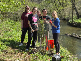 Spring 2025 Tree Planting at North Park