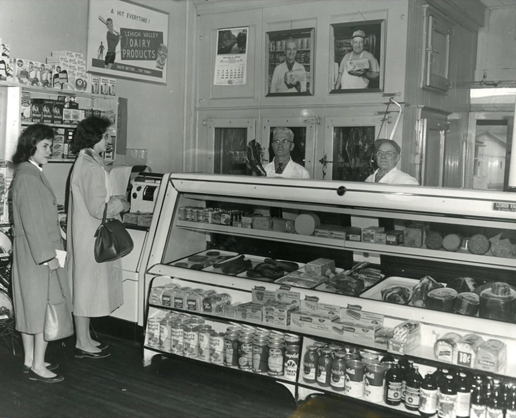 Luckenbill’s Butcher Shop, 1950s | A Glimpse of Historic Kutztown