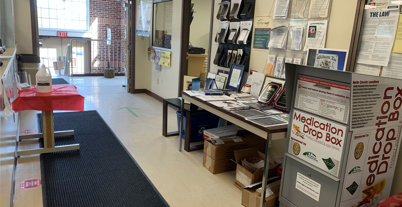 A Medication Drop Box is available in the Borough of Kutztown Municipal Building, on the second floor.