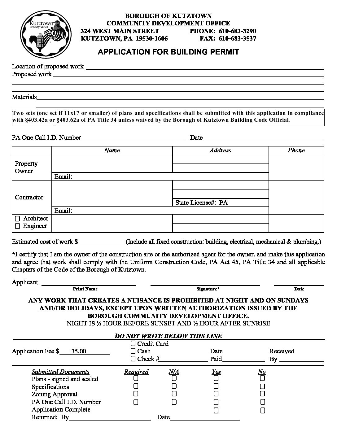 PDF Application For Work Permit Pennsylvania PDF T l charger Download