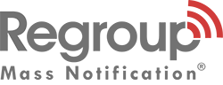 Regroup Mass Notification Logo